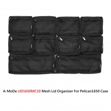 LID1650MC10 Removable design Mesh Lid Organizer for Pelican1650